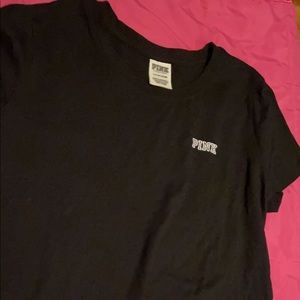 pink black tee!